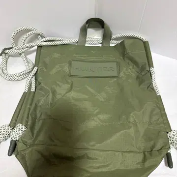 HUNTER 올리브 그린 숄더백