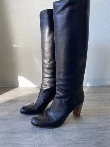 세르지오로시 블랙 롱 부츠