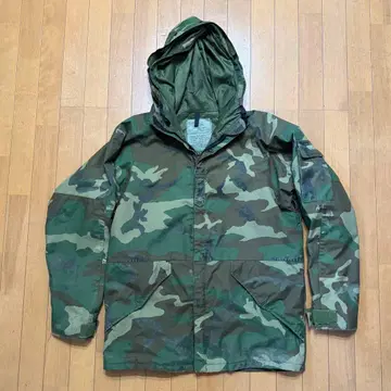 90s ECWCS 후드티 고어텍스 카모플라주 밀리터리 우드랜드