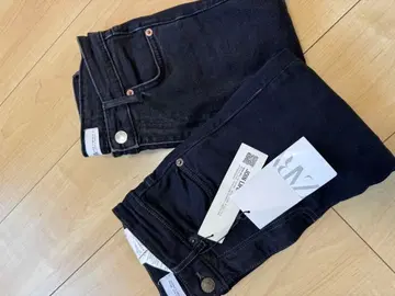 ZARA BLACK 스키니 데님 택 포함 새상품 34 2set