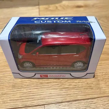 DAIHATSU MOVE CUSTOM 빨간색 미니카