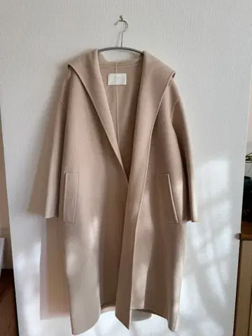 Ballsey TOMORROWLAND 샤무 리버 가운 코트 베이지