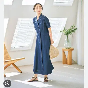 데님 원피스 펠리시모 원피스 써니클라우드