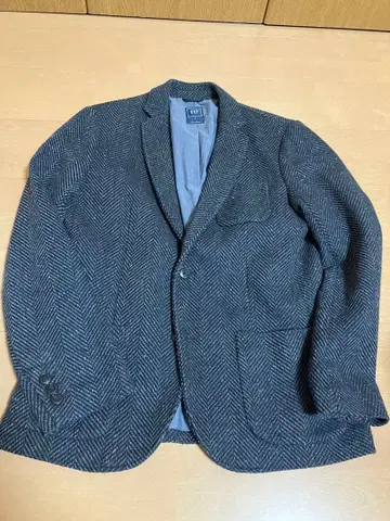 올드 GAP 헤링본 무늬 울 자켓 M 네프