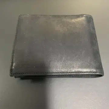 나폴레옹 카프 전반기 모델 가죽 접이식 지갑 블랙 새상품급