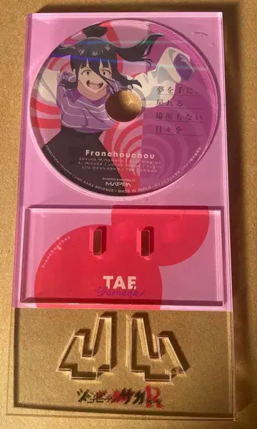 야마다 타에 아크릴 스탠드 아크스타 좀비랜드 사가 좀사가 레코드