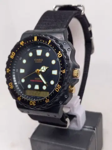 CASIO 쿼츠 손목시계 스트랩은 부속되지 않습니다