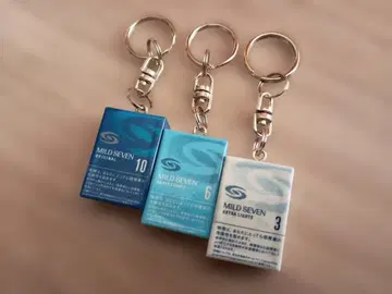 키링 3개 세트 [ MILD SEVEN 10/ 6/ 3mg ]