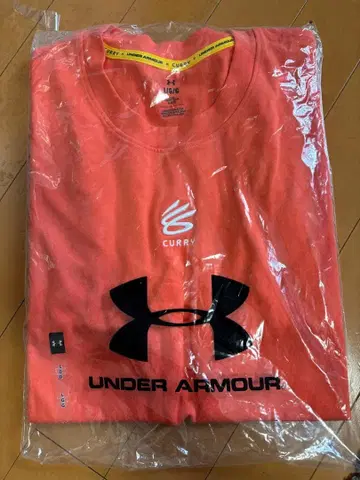 새상품 언더아머 커리 헤비웨이트 로고 T셔츠 (농구)