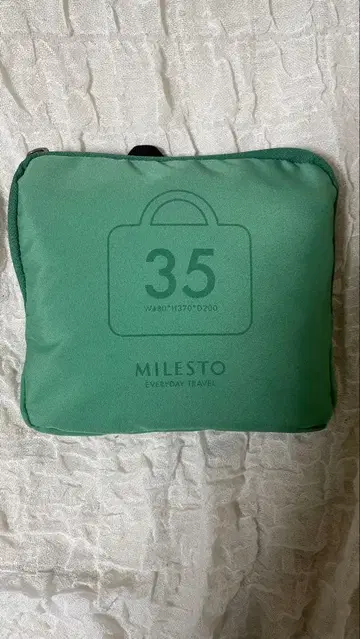[밀레스트] 포켓터블 보스턴 백 35L