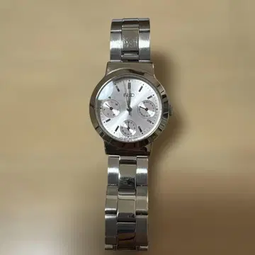 JADO 실버 크로노그래프 시계