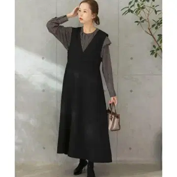 [새상품급] 2WAY 플레어 점퍼 원피스 / 어반 리서치 로쏘 36