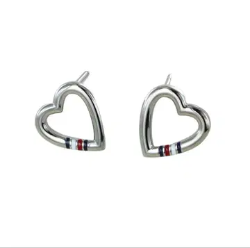 타미힐피거 하트 모양 귀걸이 한쪽만