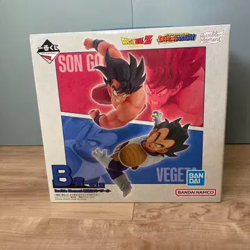 미개봉품 제일복권 드래곤볼 리바이벌 모먼트 B상 손오공 VS 베지터