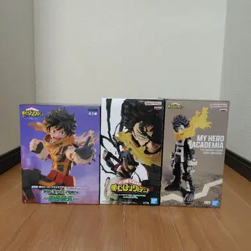 나의 히어로 아카데미아 미도리야 이즈쿠 피규어 3체 세트