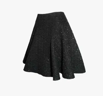 theredthread tweed flare skirt