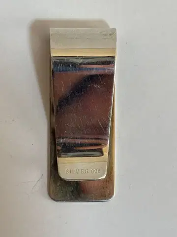 [ 새상품급 ] 머니클립 순은 17g 우에다은기공업