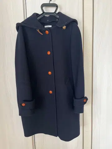 이에나 IENA 멜톤 후드 부착 코트