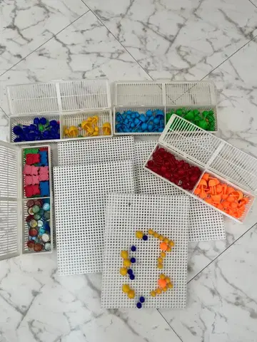 컬러풀한 페그보드