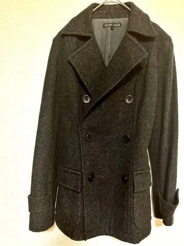 JAYRO White 다크 그레이 피 코트 사이즈 1