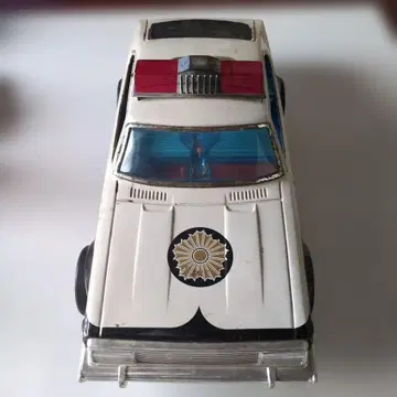 순찰차 화이트/블랙 경시청 골동품