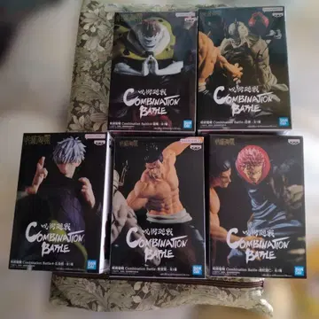 주술회전 피규어 COMBINATION BATTLE 5체 세트