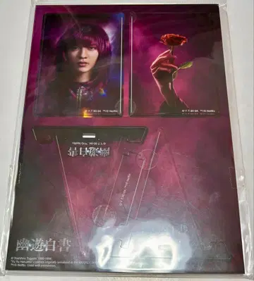 유유백서 삼각형 아크릴 스탠드 아크스타 시손 준 유유백서