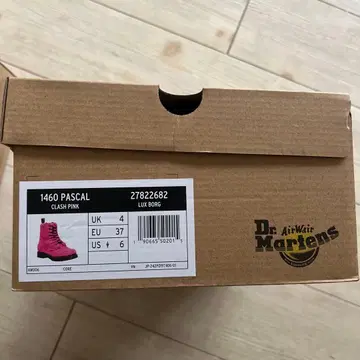 닥터마틴 1460 파스칼 클래시 핑크 UK4