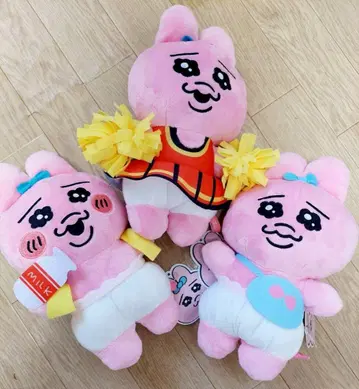 [ 반값! ] 빤쮸토끼 패셔너블 봉제 인형 세트 ^_^