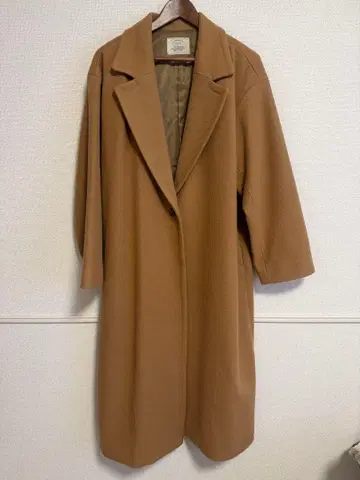 Ungrid 카멜 롱 코트