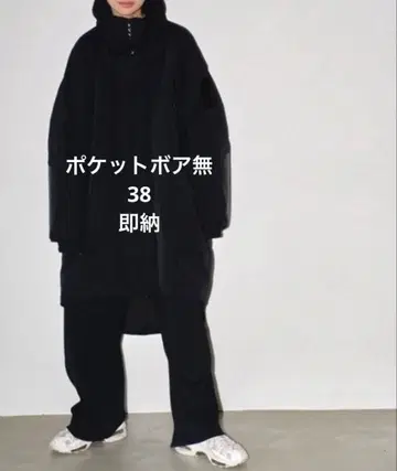 todayful 몬스터 다운 코트 블랙 38 [ 보아 없는 모델 ]