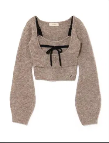 ANDMARY Natalie 리본 세트 모카