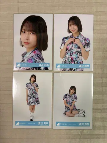 히나타자카46 와타나베 리나 2025년 여름 페스티벌 의상 4종 컴프