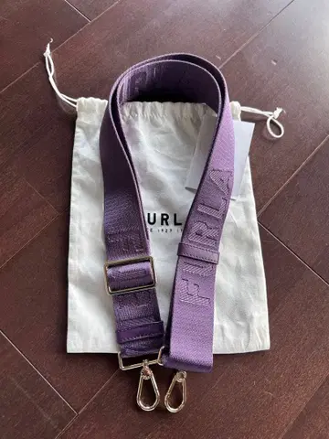 FURLA 퍼플 숄더 스트랩