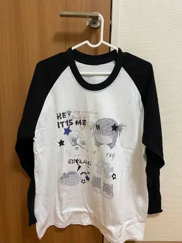 ETKLANG 그래픽 프린트 긴팔 T셔츠