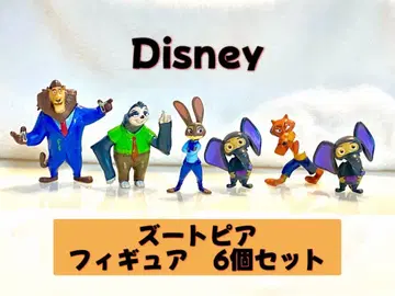 디즈니 주토피아 피규어 완구 6개 세트