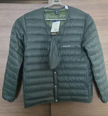 몽벨 스페리오 다운 라운드넥 자켓 다크 그린 L