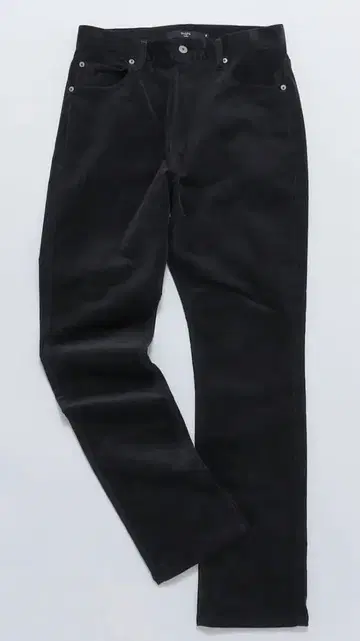 블랙 코듀로이 치노 팬츠 L 사이즈