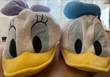 도날드 데이지 봉제 인형 모자