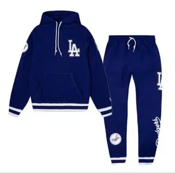 Los Angeles Dodgers 후디 네이비