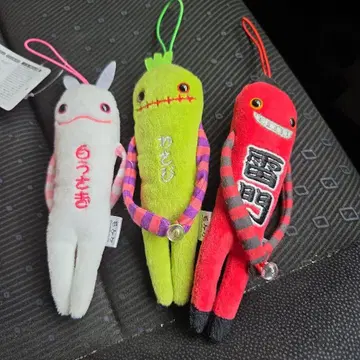 모케케 캐릭터 스트랩 3종 세트