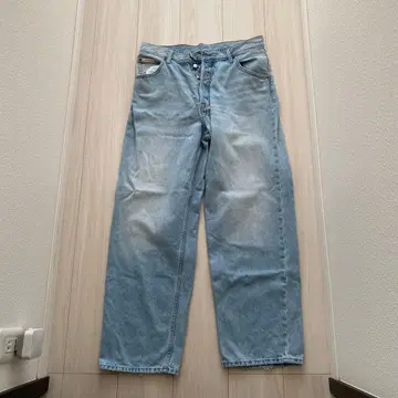 Calvin Klein 와이드 스트레이트 데님