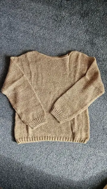 aga yamadaya 베이지 니트 스웨터 M