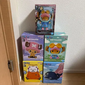 원피스 SOFYMATES 피규어 5체 세트