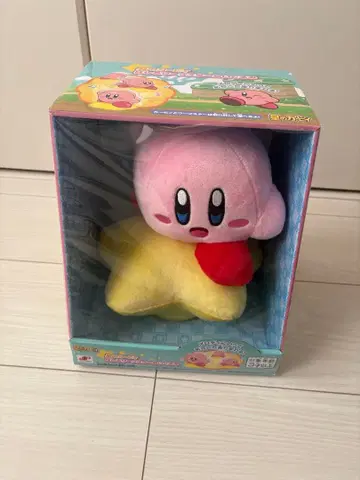 [미개봉 새상품] 별의 커비 달리는 워프스타 봉제 인형 약 20cm