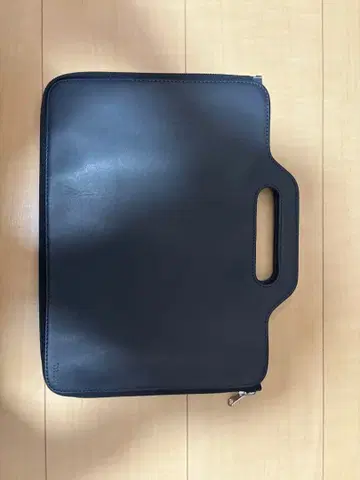 네이비 가죽 비즈니스 백 트라이온 TRION