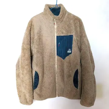 CHUMS 플리스 자켓 베이지