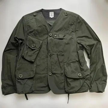 Sons2 베스트 올리브 그린 XS 멀티 포켓 자켓