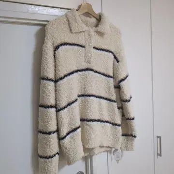 젤라토 보더 폴로 카라 풀오버