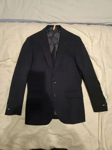 네이비 비즈니스 정장 자켓 팬츠 세트